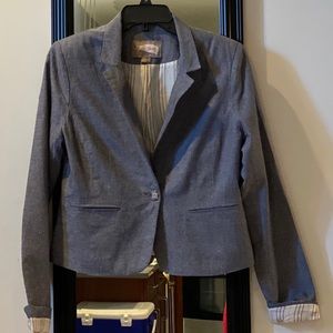 Woman’s Forever21 blazer worn 1x jean color